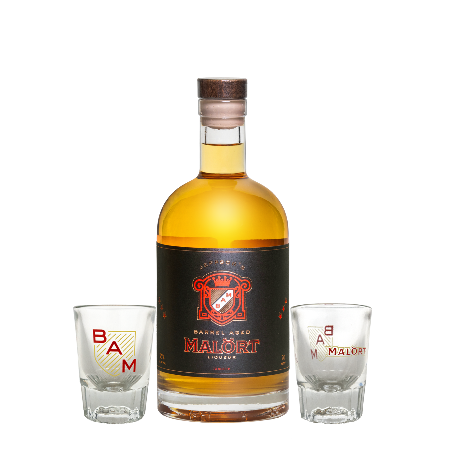 BAM with 2 Shot Glasses